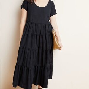 Anthropologie Maeve Gillian Tiered Maxi Dress